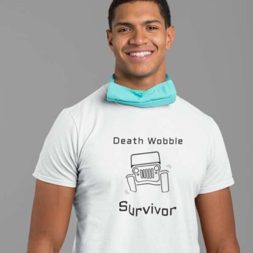 Death Wobble Survivor - Unisex Performance T-shirt-Mockup