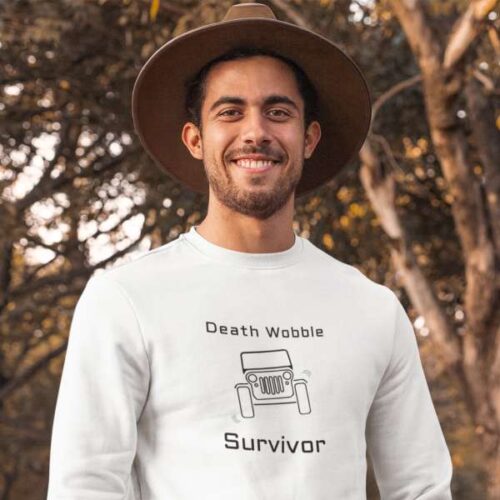 Death Wobble Survivor - Unisex Sweatshirt-Mockup