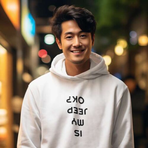 Is My Jeep OK - Unisex Hoodie-Mockup