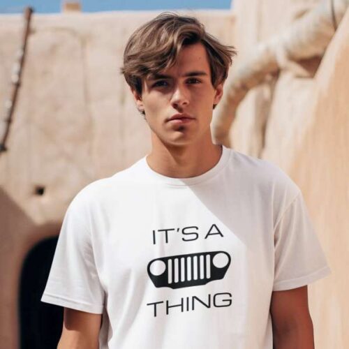 It's a (TJ) Grille Thing - Unisex T-Shirt-Mockup
