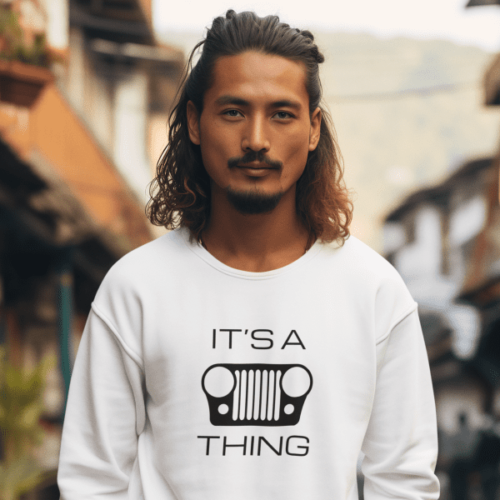 It's a (CJ) Grille Thing - Unisex Sweatshirt-Figma