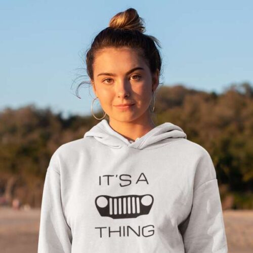 It's a (TJ) Grille Thing - Unisex Hoodie-Mockup