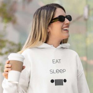 Eat Sleep Jeep - Unisex Hoodie