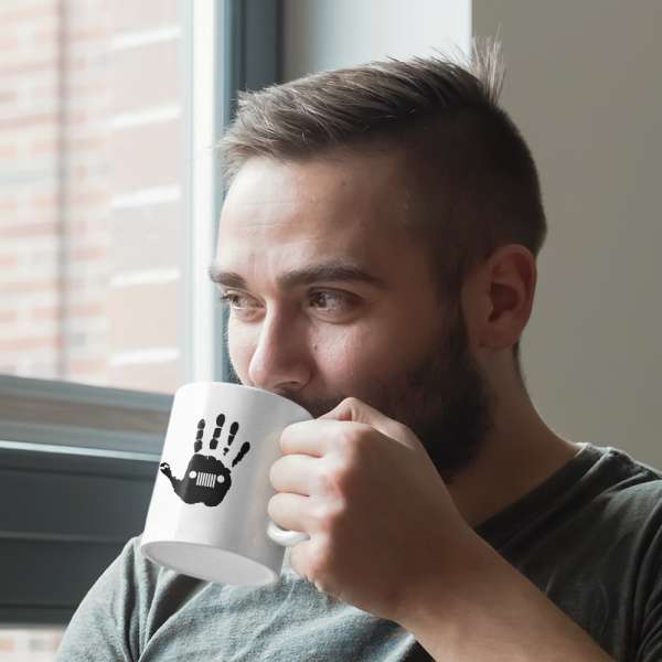 Jeepkin | GRILLE Jeep Wave – Coffee Mug GRILLE Jeep Wave - Coffee Mug