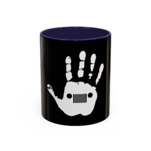 GRILLE Jeep Wave - Black Accent Coffee Mug