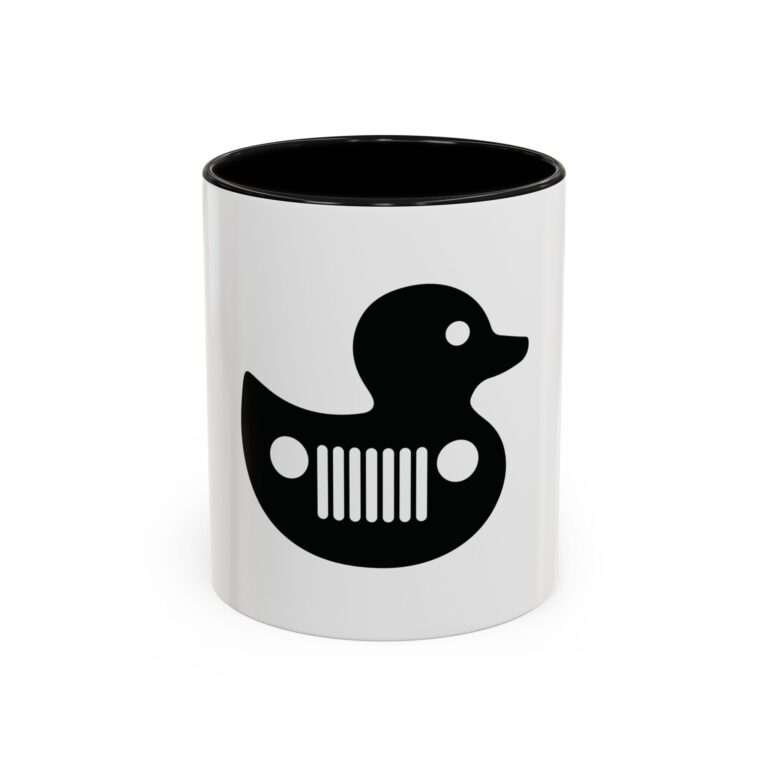 Duck and Grille - White Accent Coffee Mug